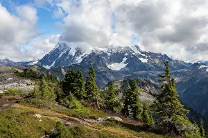 American Wilderness Photography Drucke: View from Table Mountain of Mt