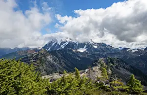 Birds Eye View Of Mountains Drucke: View from Table Mountain of Mt