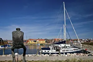 Northern Europe Harbour Scene Drucke: View to Thisted harbour, Denmark