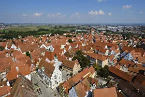 Europe Old Town Photography Drucke: View from the tower Daniel of St