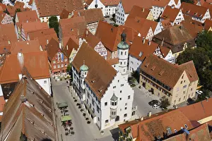 Middle Ages European Landmarks Drucke: View from the tower Daniel of St