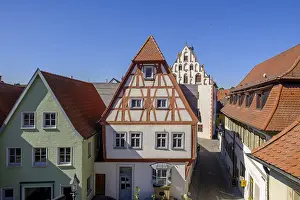 Bavaria Cityscape Photography Drucke: View over the town, Dettelbach