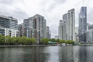 London Skyline Drucke: View of the urban development