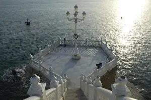 Costa Blanca Architecture Drucke: Viewing platform, balcony of the Mediterranean