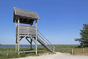 Deserted Viewing Platform Drucke: Viewing platform, duck platform