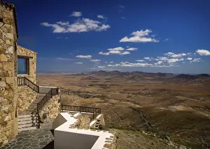 Volcanic Landscape View Drucke: Viewing platform of the Morro Velosa viewpoint