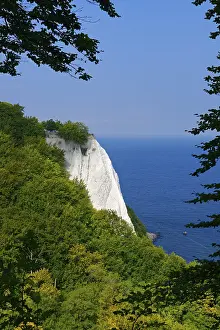Steep Cliff Views From Above Drucke: Views of the Konigstuhl, chalk cliffs