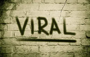 Deserted Village Drucke: Viral Concept
