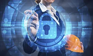 Online Safety Precautions Drucke: Virtual locking mechanism to access shared resources