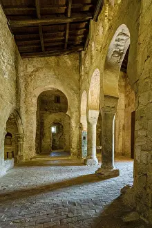 Uninhabited Sacral Building Spain Drucke: Visigothic Cenoby, Suso Monastery