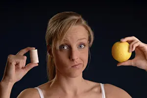 Citrus Fruit Health Drucke: Vitamine or tablets?