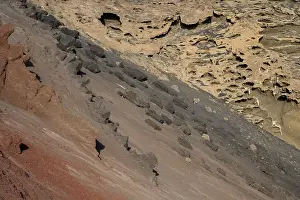 Lanzarote Landscape Drucke: Volcanic rock formations, pattern