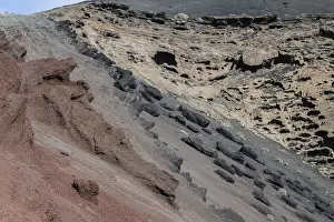 Lanzarote Landscape Drucke: Volcanic rock formations, pattern