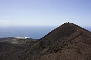 Hiking In Southern Europe Drucke: Top of the volcano Teneguia