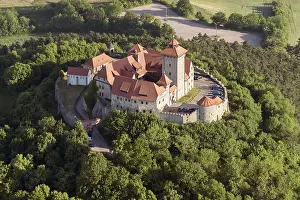 Middle Ages German Castles Drucke: Wachsenburg Castle, Thuringia, Germany