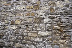 Travel Photography UK Drucke: Wall stones of different types of stone