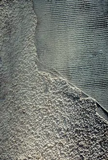 Grunge Wall Texture Drucke: Wall surface as a simple grunge background texture pattern