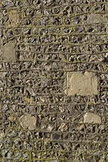 Drucke von Detail der Wand, Wolvesey Castle, Winchester, Hampshire, England, Vereinigtes Königreich Winchester Drucke: Detail des Walls, Wolvesey Castle