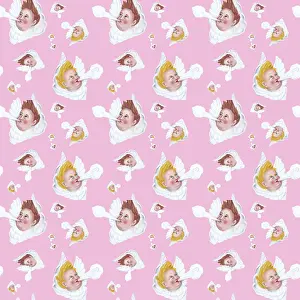 Plain Colored Background Graphics Drucke: Wallpaper, wrapping paper, seamless pattern