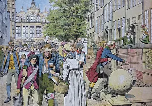 Deserted Harbour Towns Drucke: War of the Fourth Coalition, the defense of Danzig in spring 1807