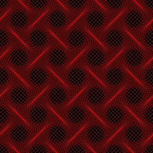 European Structure Design Drucke: Warp red lines seamless background - pattern for continuous replicate