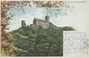 Eisenach Tourist Attraction Drucke: Wartburg, Eisenach, Thuringia, Germany