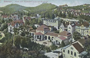 Eisenach Tourist Attraction Drucke: Wartburg, Eisenach, Thuringia, Germany