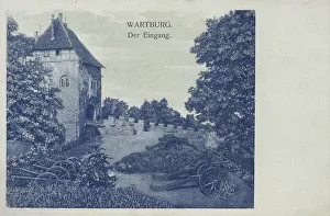 Eisenach Tourist Attraction Drucke: Wartburg, Eisenach, Thuringia, Germany