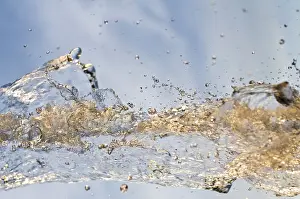 Close Up Water Drop Drucke: Water, detail