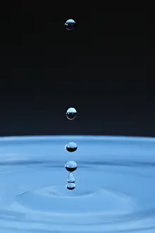 Water Drop Detail View Drucke: Water drops