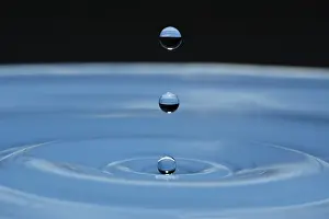 Macro Water Drops Drucke: Water drops