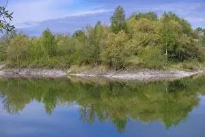 Water Reflection Germany Drucke: Water, lake, reflection, trees