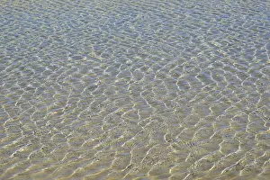 Coastal Area In Europe Drucke: Water surface with reflection, wavy pattern