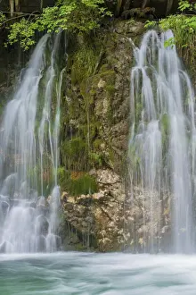 Lower Austria Waterfall Drucke: Waterfall in Mendlingtal valley
