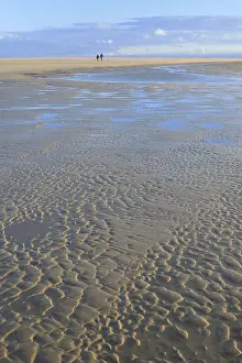 Low Tide Patterns Drucke: Wave-like patterns in sand at low tide