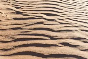Empty Desert Landscapes Drucke: Wave pattern in the sand, Sossusvlei