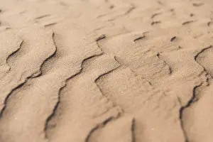 Wave Pattern In Sand Drucke: Wave pattern in the sand, Sossusvlei