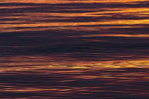 Arctic Ocean Evening Light Drucke: Waves in the evening light, Arctic Ocean