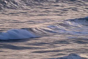 European Shoreline Drucke: Waves, long exposure, wipe effect