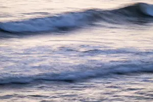 North Sea Shoreline Drucke: Waves, long exposure, wipe effect