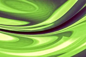 Digitale Kunst Drucke: Wellenförmiger fraktaler Hintergrund - abstrakte computer-generierte Abbildung.