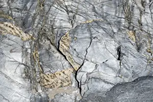 Inner Hebrides Landscape Drucke: Weathered and washed-slate, texture