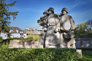 German War Memorial Drucke: Weinheim, Germany