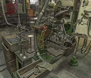 Industrial Museum Lauf Drucke: Welding machine in a former valve factory