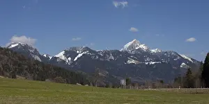 Bavarian Alps Panorama Drucke: Wendelstein, Mangfall mountains