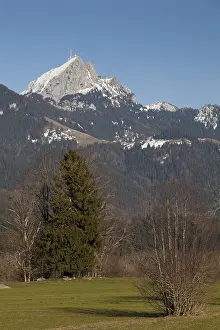 European Alpine Range Drucke: Wendelstein, Mangfall mountains