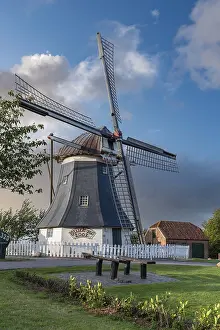 Dutch Windmill In Germany Drucke: Werdumer Muhle, Erdhollander