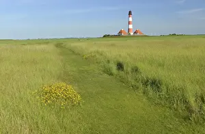 Westerheversand Lighthouse Drucke: Westerheversand Lighthouse, Germany