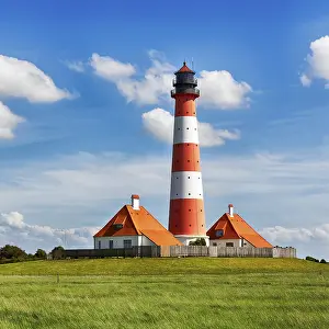 Westerheversand Lighthouse Drucke: Westerheversand lighthouse, Westerhever