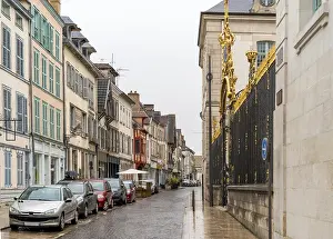 French Cityscape Drucke: Wet impression of Troyes